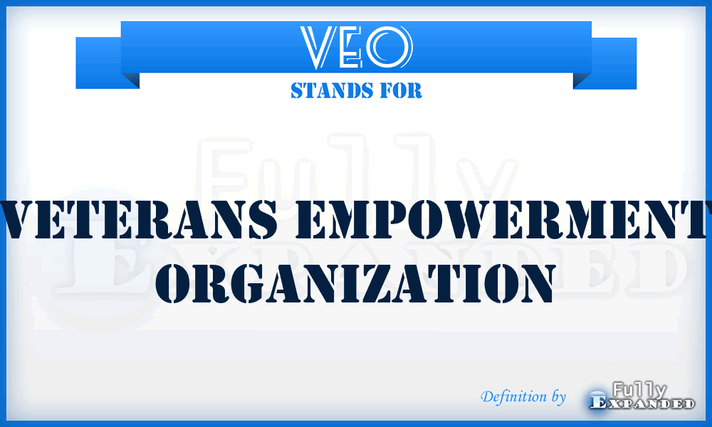 VEO - Veterans Empowerment Organization
