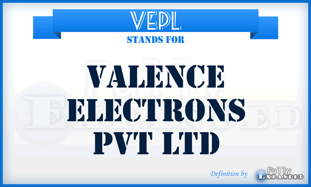 VEPL - Valence Electrons Pvt Ltd