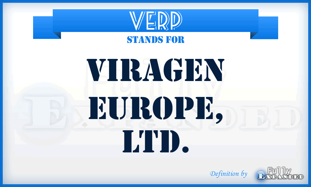VERP - Viragen Europe, LTD.