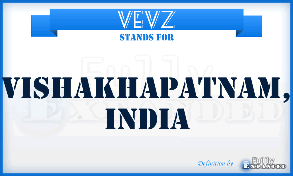 VEVZ - Vishakhapatnam, India