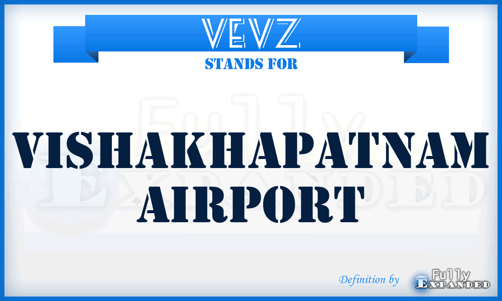VEVZ - Vishakhapatnam airport