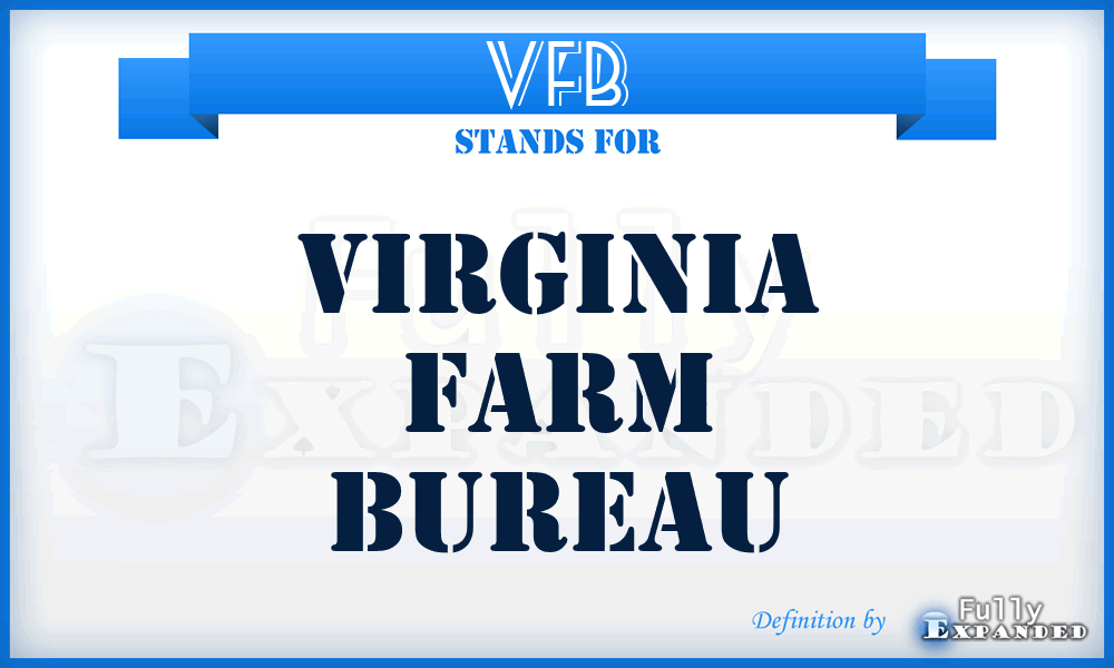 VFB - Virginia Farm Bureau