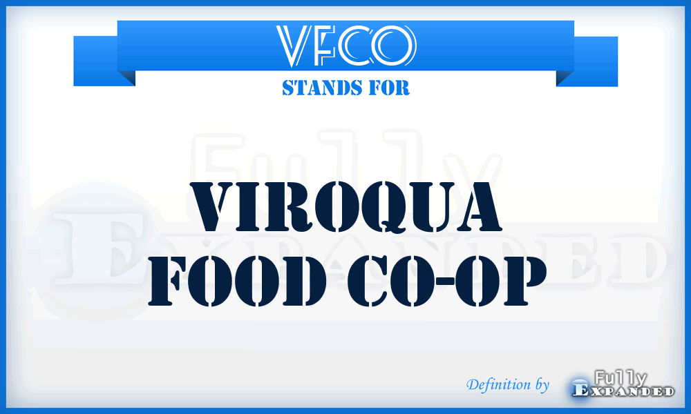 VFCO - Viroqua Food Co-Op