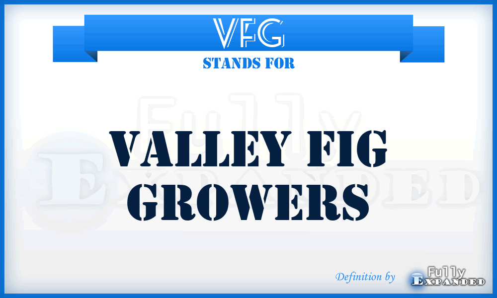 VFG - Valley Fig Growers