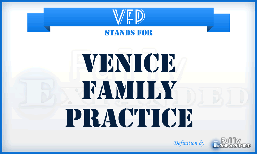 VFP - Venice Family Practice