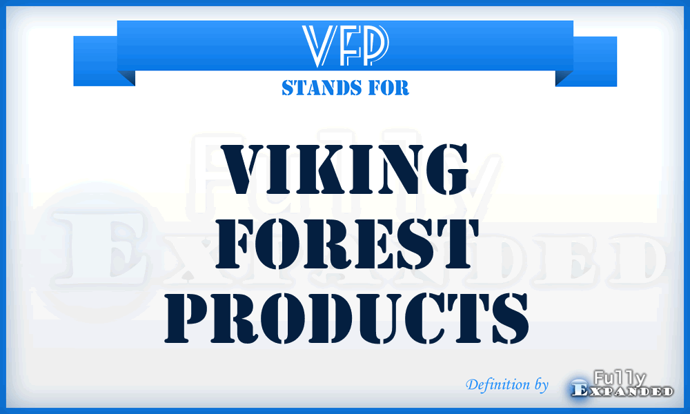 VFP - Viking Forest Products