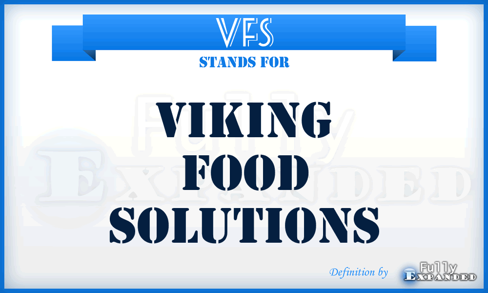 VFS - Viking Food Solutions