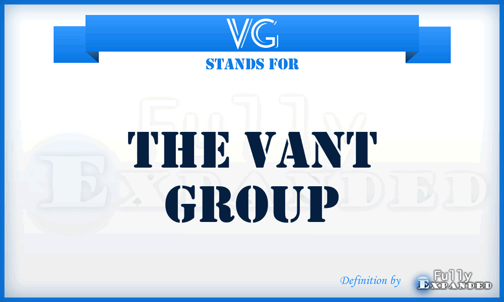 VG - The Vant Group