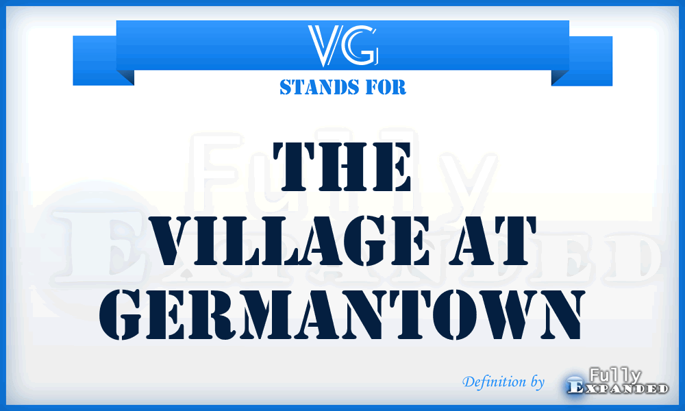 VG - The Village at Germantown