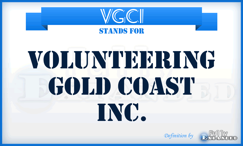 VGCI - Volunteering Gold Coast Inc.