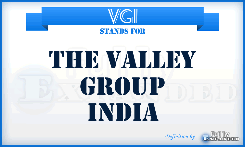 VGI - The Valley Group India