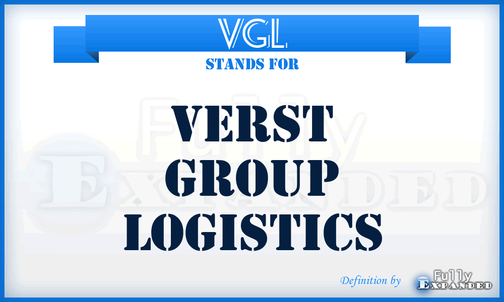 VGL - Verst Group Logistics