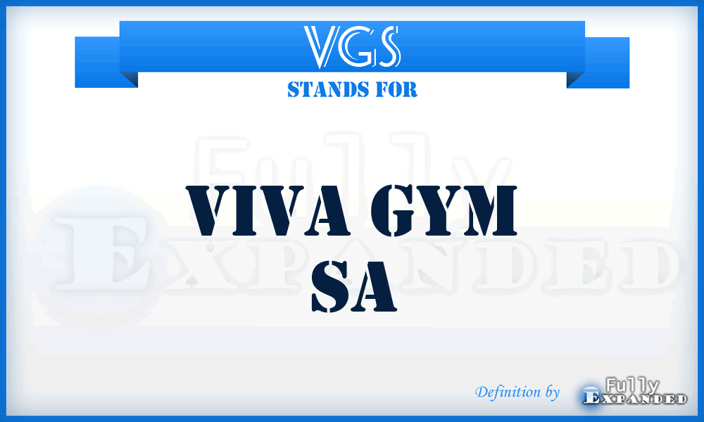 VGS - Viva Gym Sa