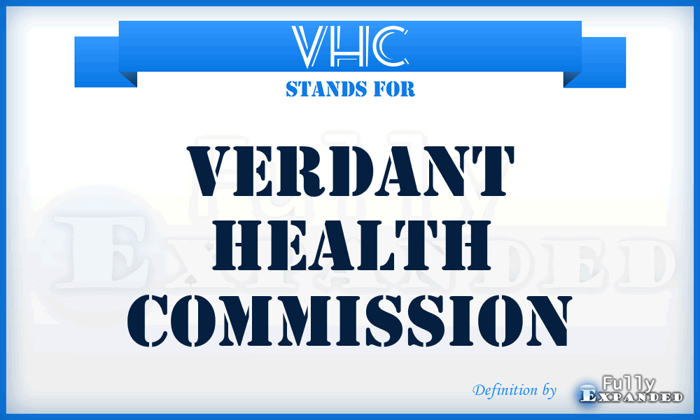 VHC - Verdant Health Commission