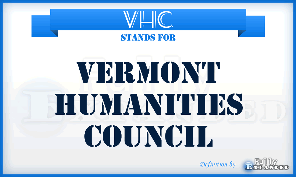 VHC - Vermont Humanities Council