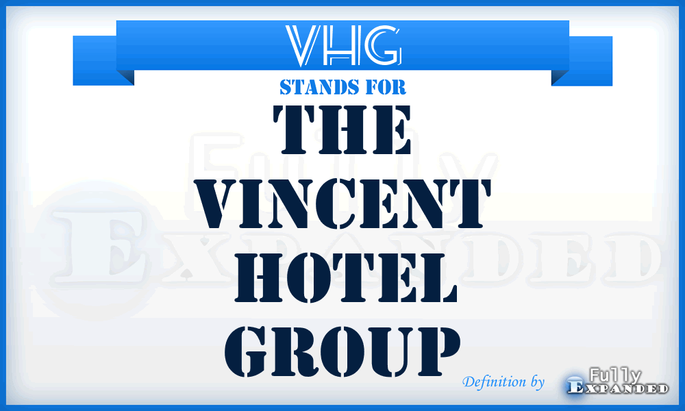 VHG - The Vincent Hotel Group