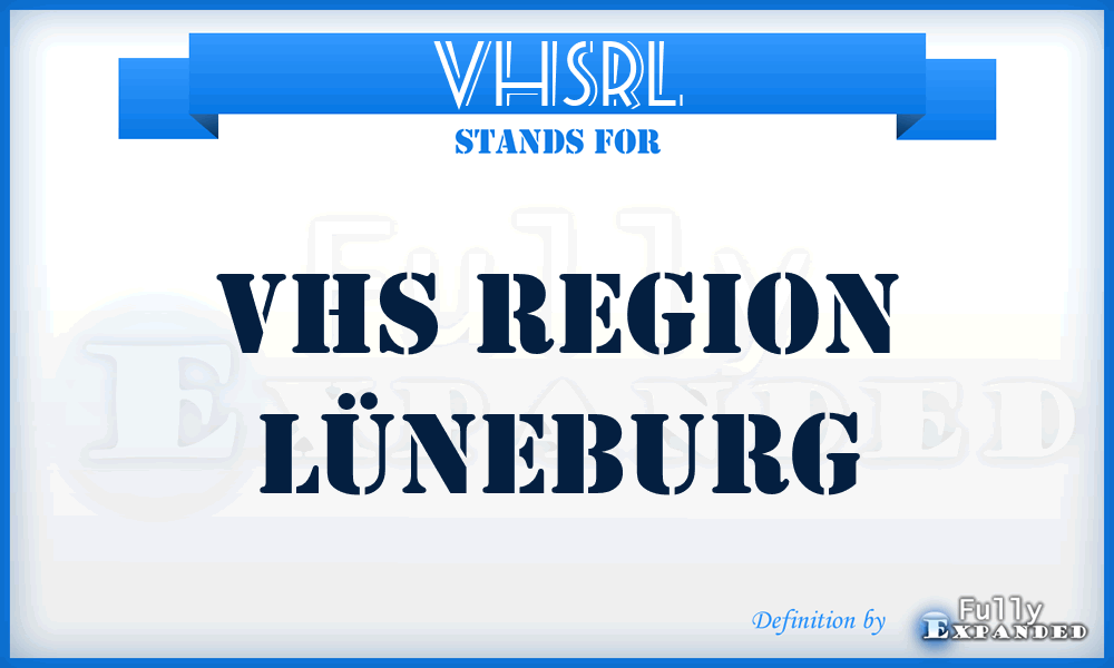 VHSRL - VHS Region Lüneburg