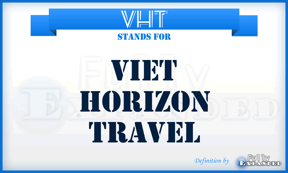 VHT - Viet Horizon Travel