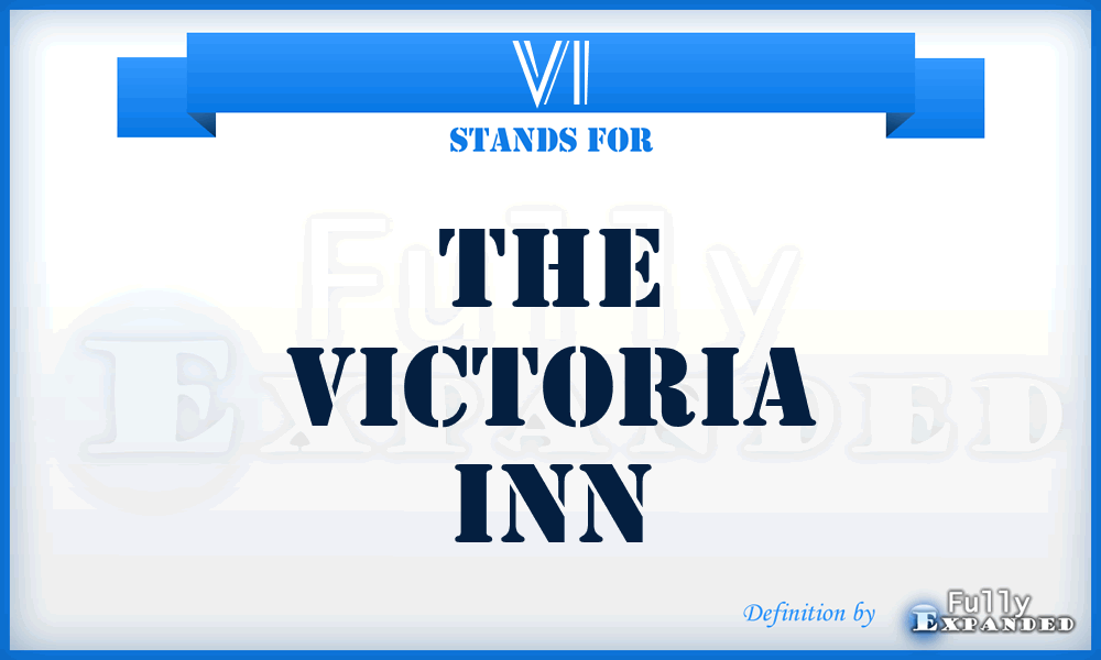VI - The Victoria Inn