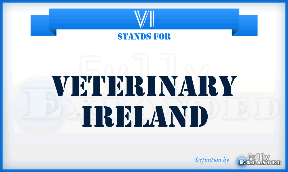 VI - Veterinary Ireland