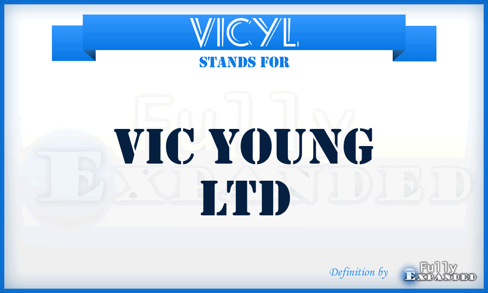 VICYL - VIC Young Ltd