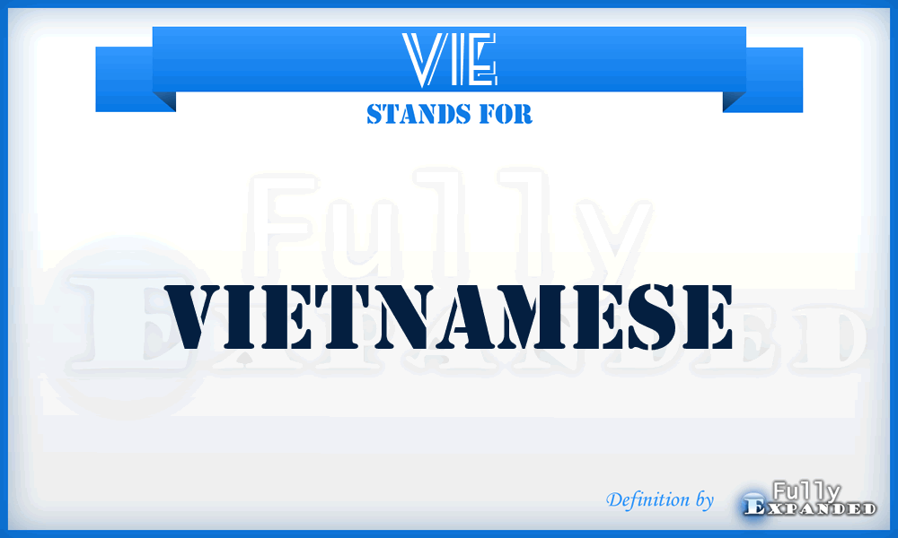 VIE - Vietnamese