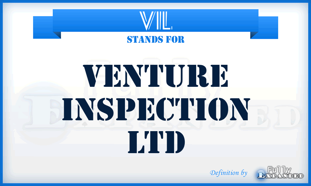 VIL - Venture Inspection Ltd