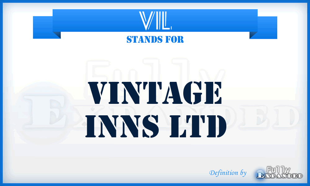 VIL - Vintage Inns Ltd