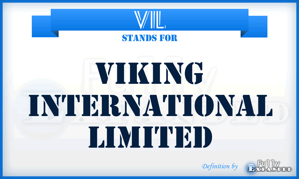 VIL - Viking International Limited