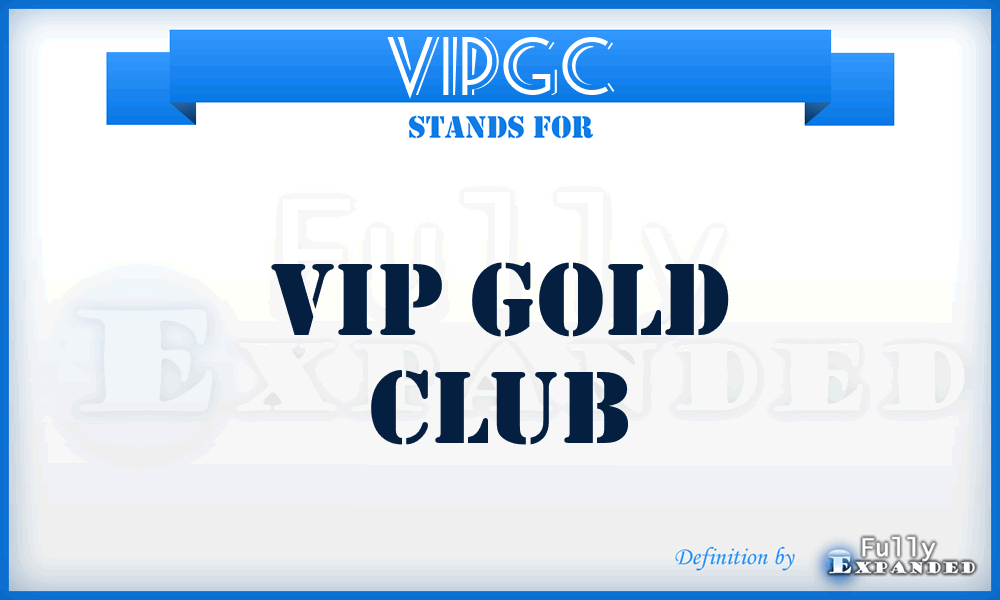 VIPGC - VIP Gold Club