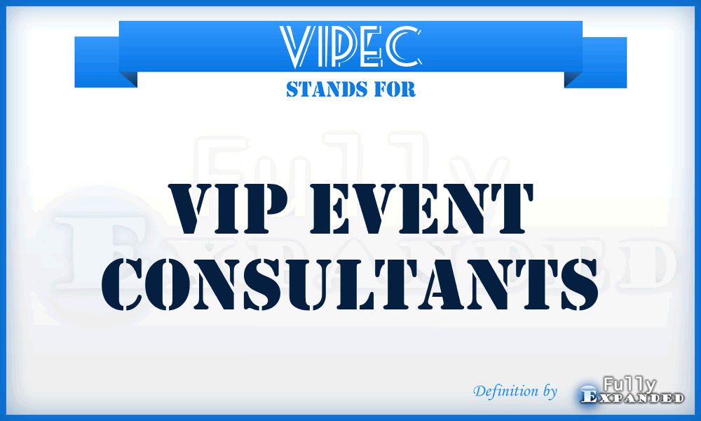 VIPEC - VIP Event Consultants