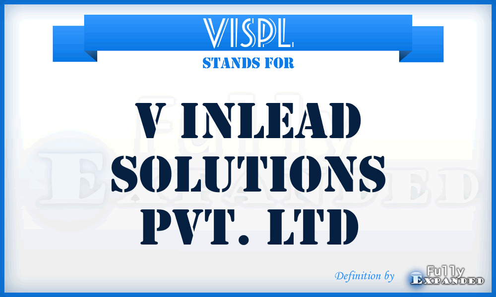 VISPL - V Inlead Solutions Pvt. Ltd