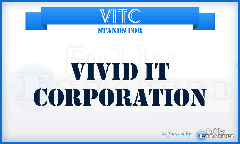 VITC - Vivid IT Corporation