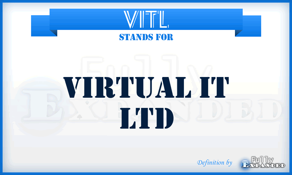 VITL - Virtual IT Ltd