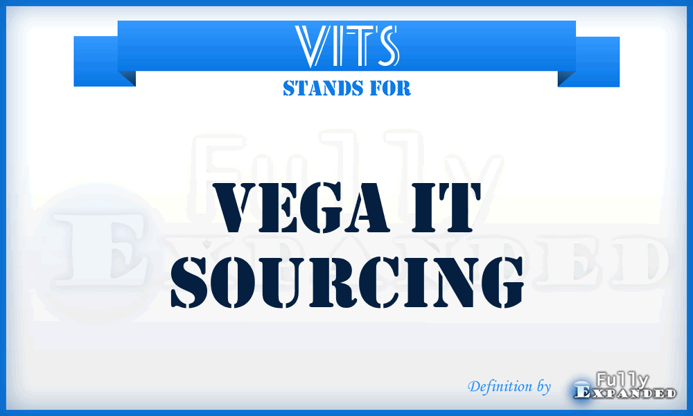 VITS - Vega IT Sourcing