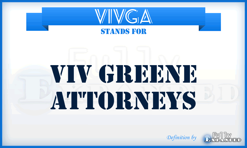 VIVGA - VIV Greene Attorneys