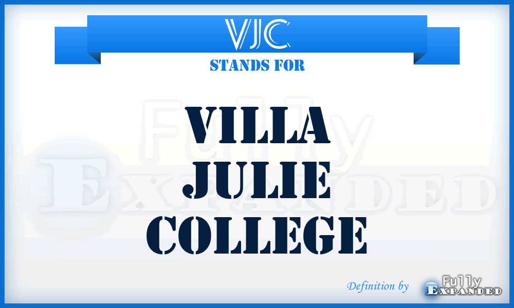 VJC - Villa Julie College