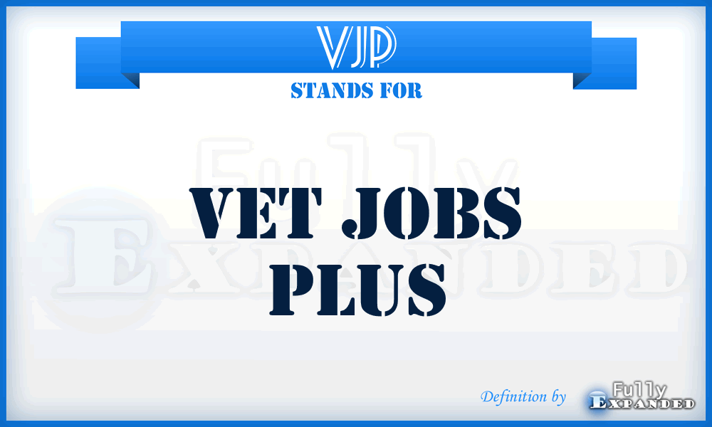 VJP - Vet Jobs Plus