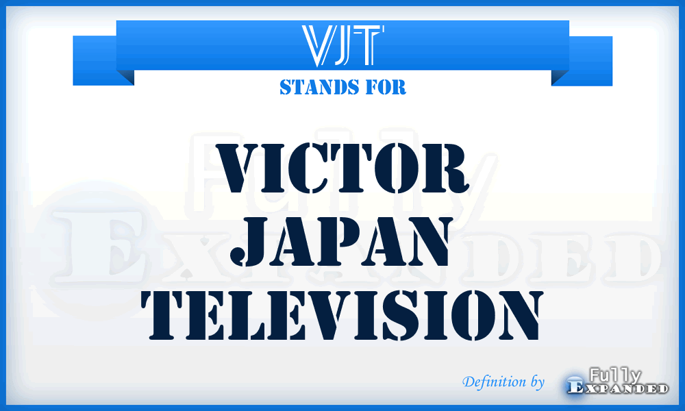 VJT - Victor Japan Television