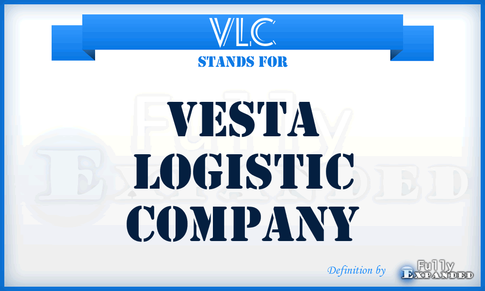 VLC - Vesta Logistic Company