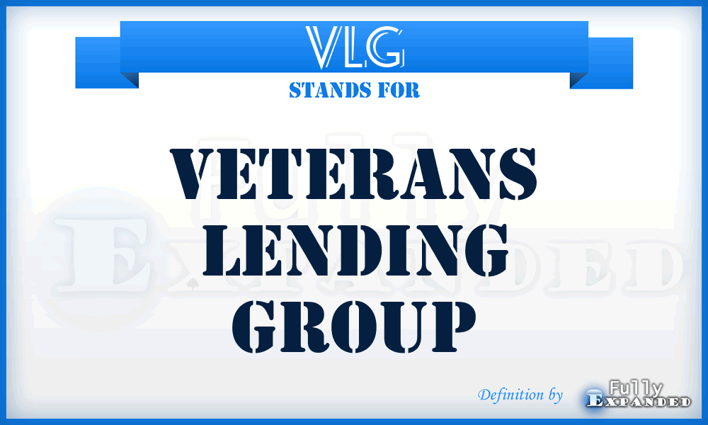 VLG - Veterans Lending Group