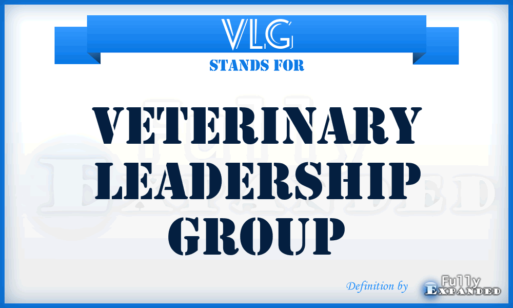 VLG - Veterinary Leadership Group