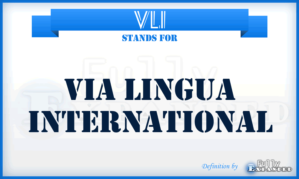 VLI - Via Lingua International