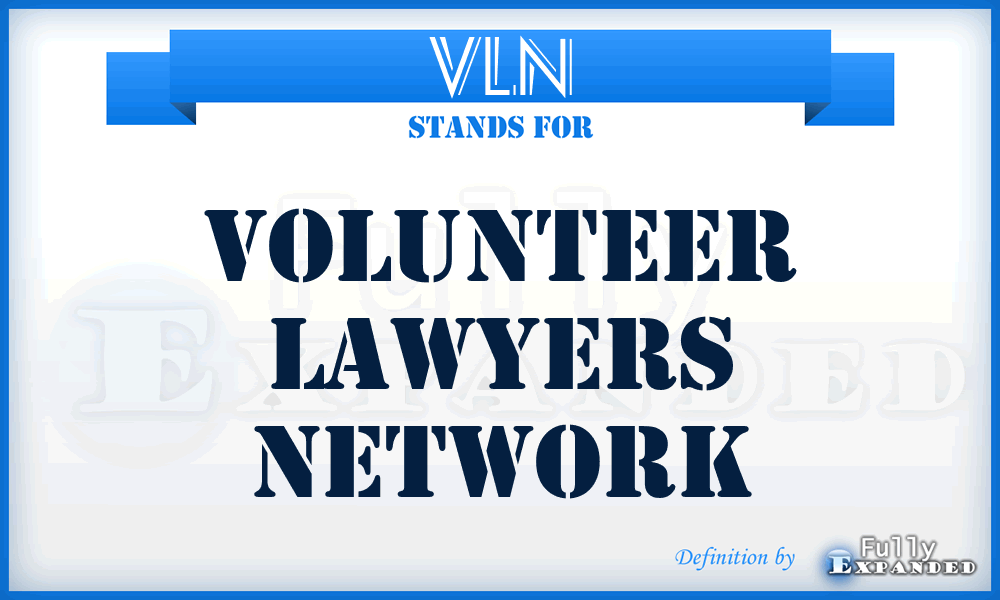 VLN - Volunteer Lawyers Network