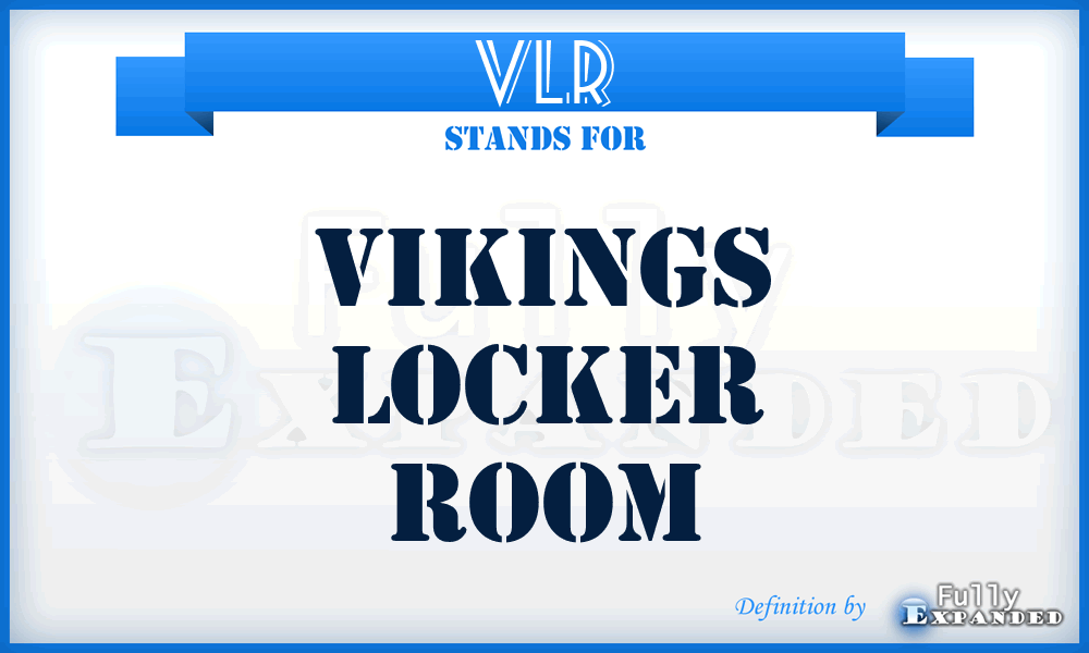 VLR - Vikings Locker Room