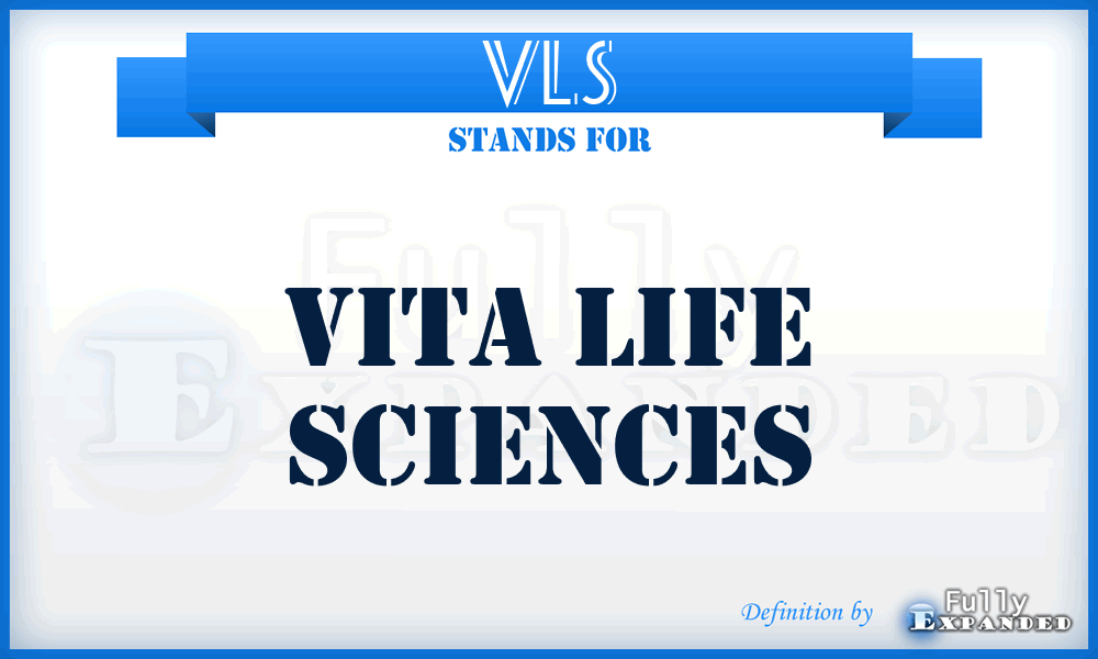 VLS - Vita Life Sciences