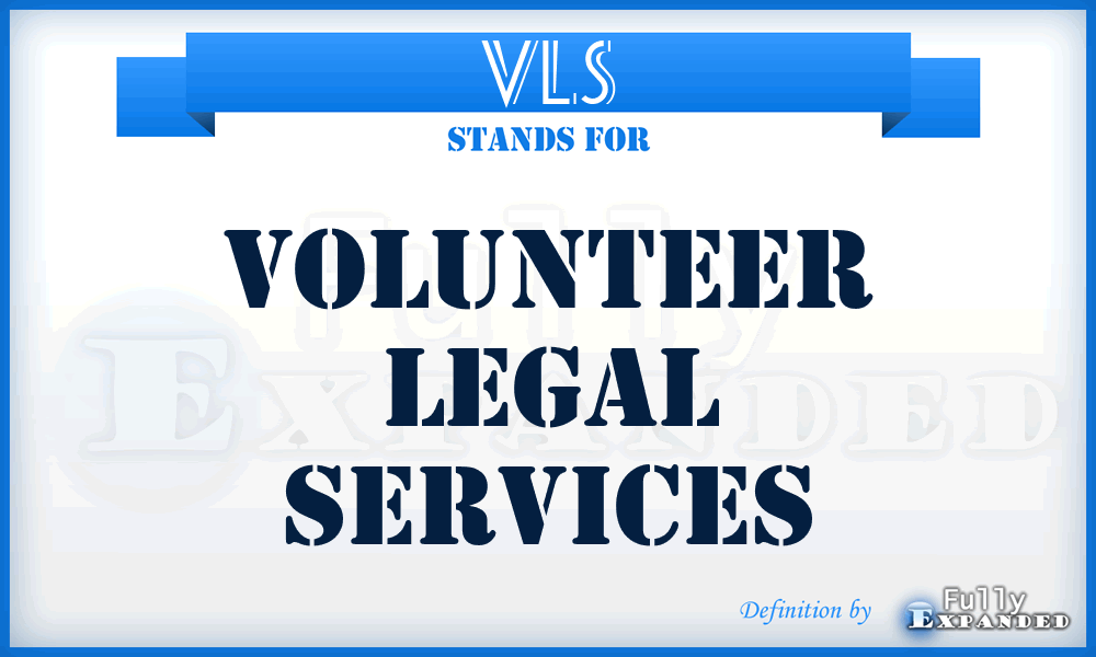 VLS - Volunteer Legal Services