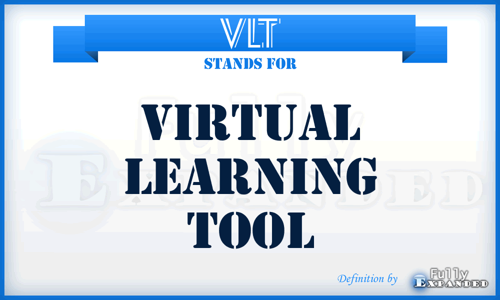 VLT - Virtual Learning Tool