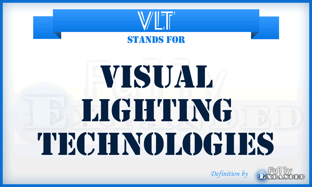 VLT - Visual Lighting Technologies