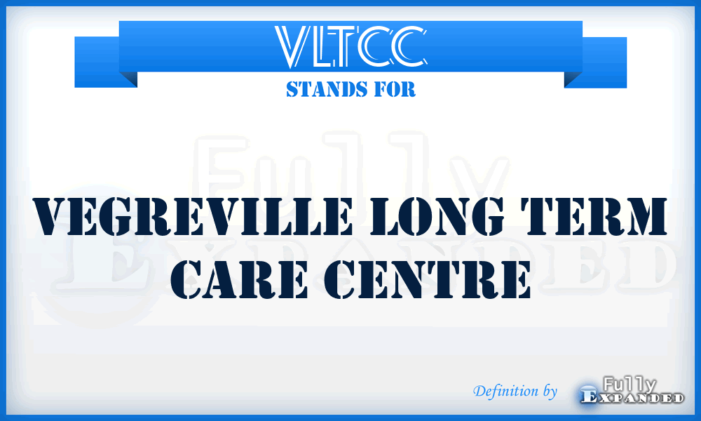 VLTCC - Vegreville Long Term Care Centre